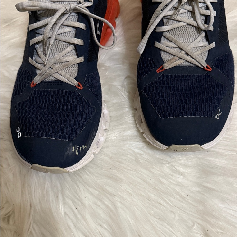 On Running Cloudflyer running shoe in the Midnight/Rust colorway Size 10 - Picture 6 of 12